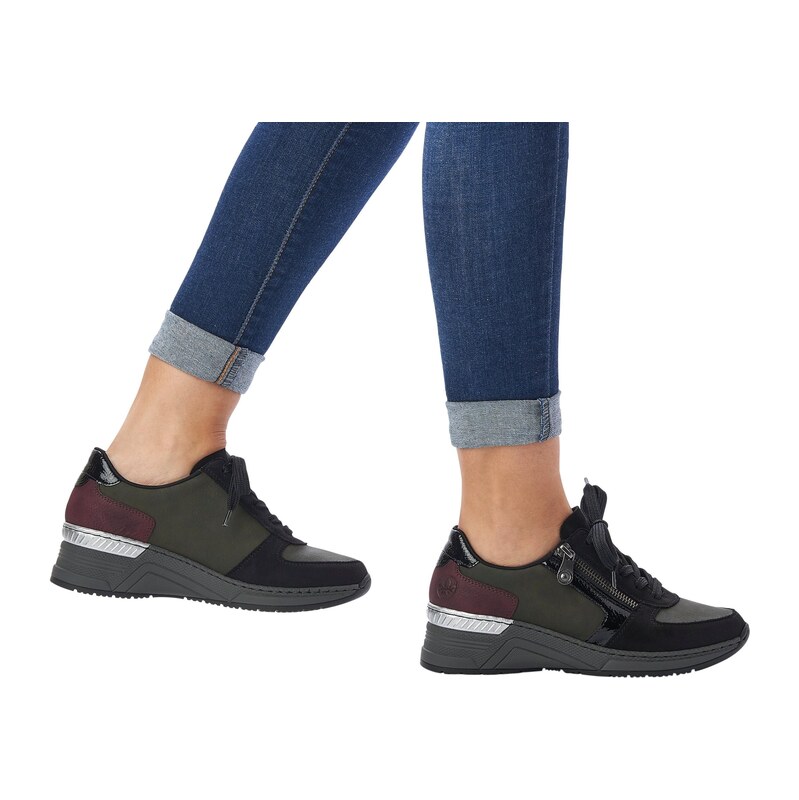 dámské sneakers RIEKER N4332 Zelená