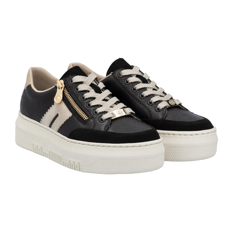 dámské sneakers Rieker M1912-00 Černá