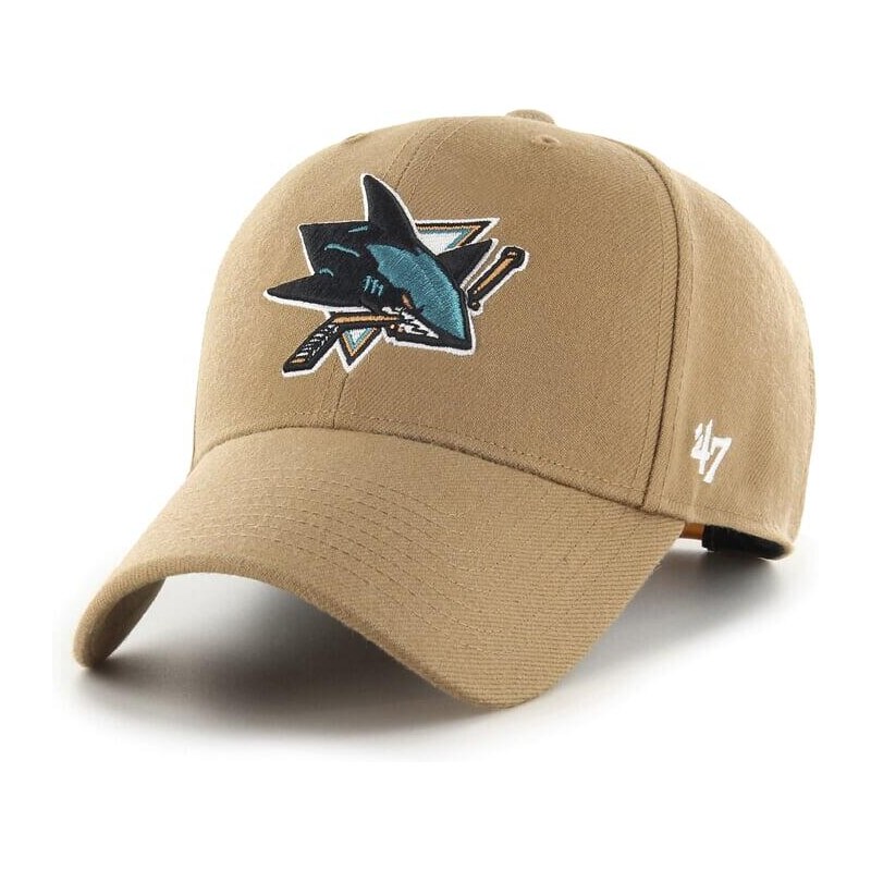 47 BRAND Kšiltovka NHL San Jose Sharks ’47 MVP SNAPBACK