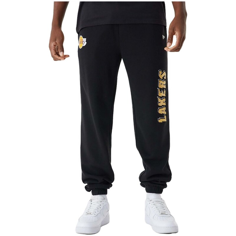 NEW ERA Pánské kalhoty New Era NBA Team Script Jogger Los