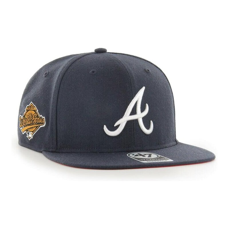 47 BRAND Kšiltovka MLB Atlanta Braves Sure Shot Under ’47