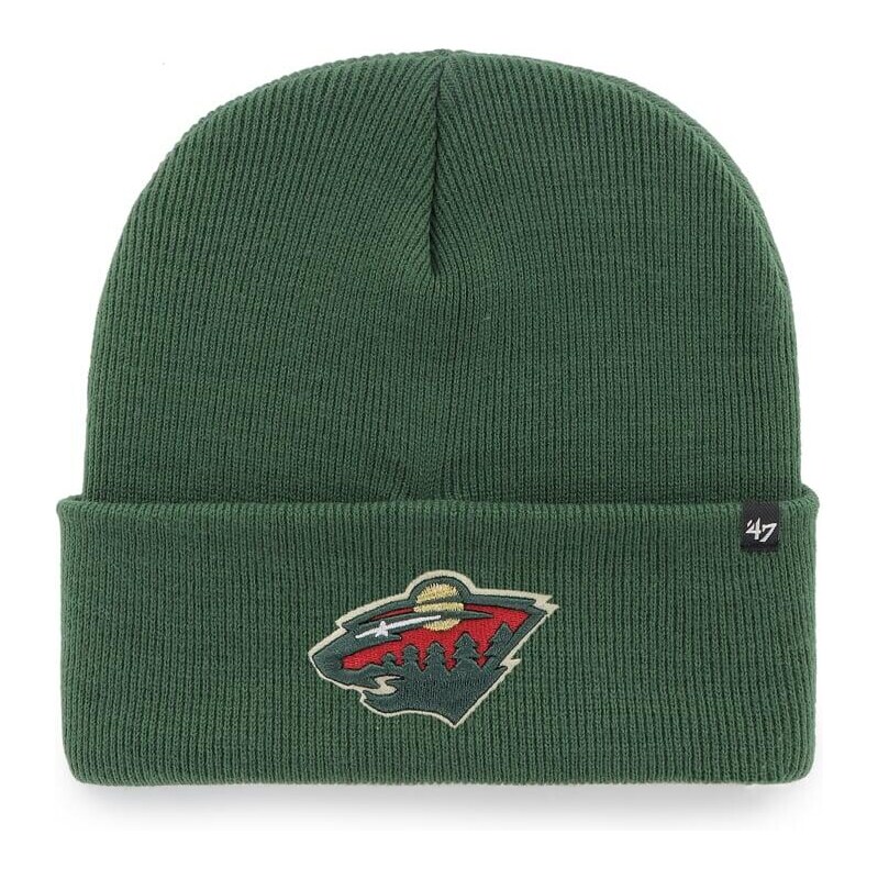 47 BRAND Pletená zimní čepice NHL Minnesota Wild Haymaker ’47