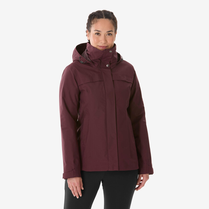QUECHUA Dámská turistická bunda hřejivá 3v1 NH 100