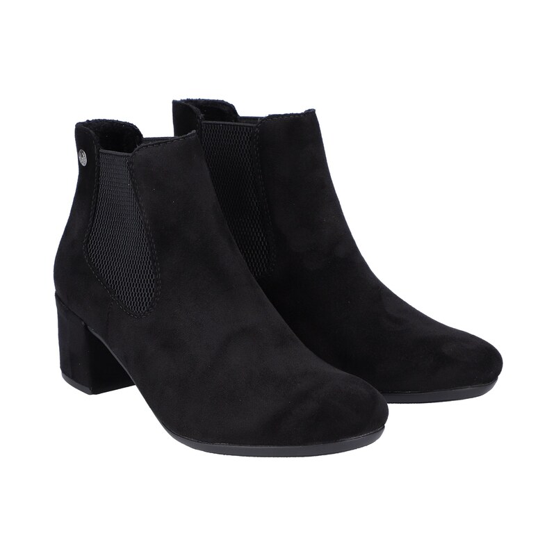 elegantní kotníková obuv RIEKER 70284-00 Černá