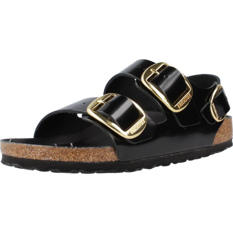 BIRKENSTOCK Sandály Birkenstock Milano Big Buckle Černé