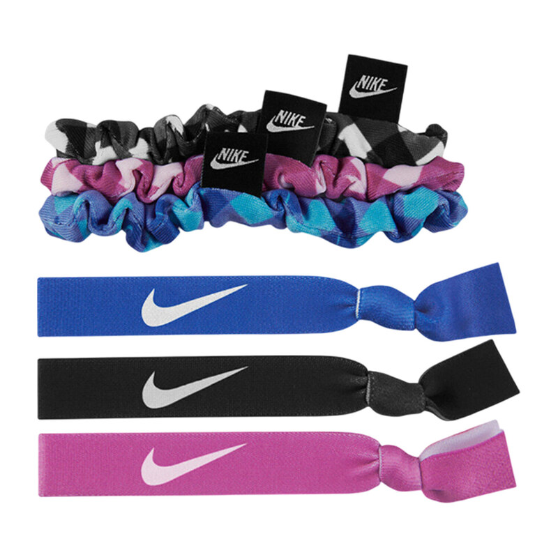 NIKE Gumičky do vlasů, mix barev 6ks