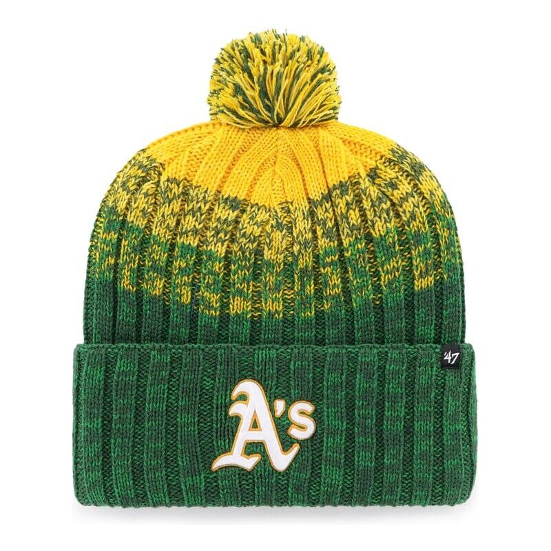 47 BRAND Pletená zimní čepice MLB Oakland Athletics Cascade ’47