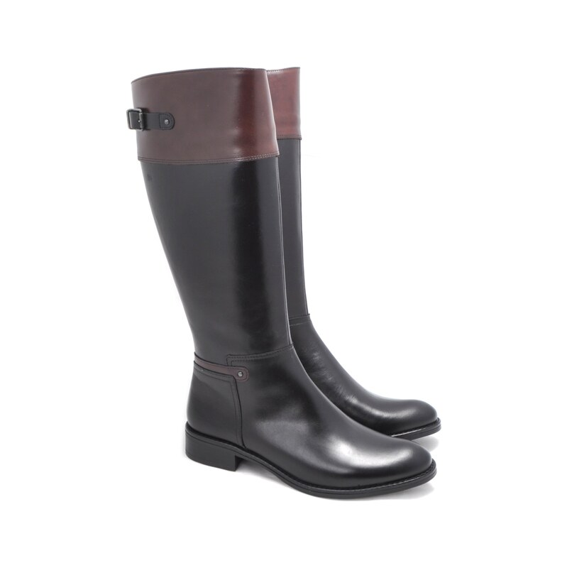 kozačky pro standardní lýtka (m) DORKING D7687-SRSR Černá