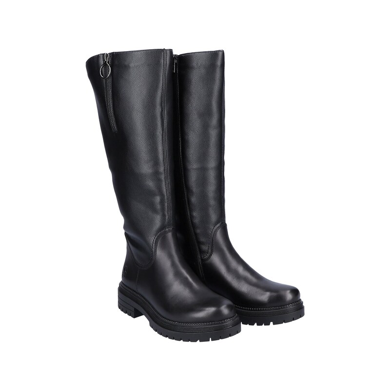 kozačky pro standardní lýtka (m) RIEKER Y3154-00 Černá
