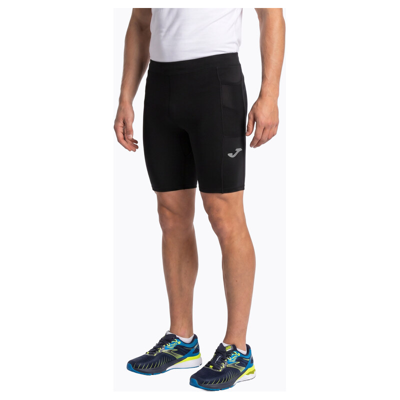 Pánské běžecké kraťasy Joma Elite X Short Tights black