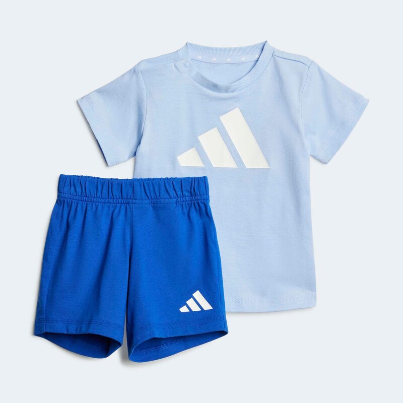 ADIDAS Dětská souprava kraťasů a trička pro nejmenší bavlněná