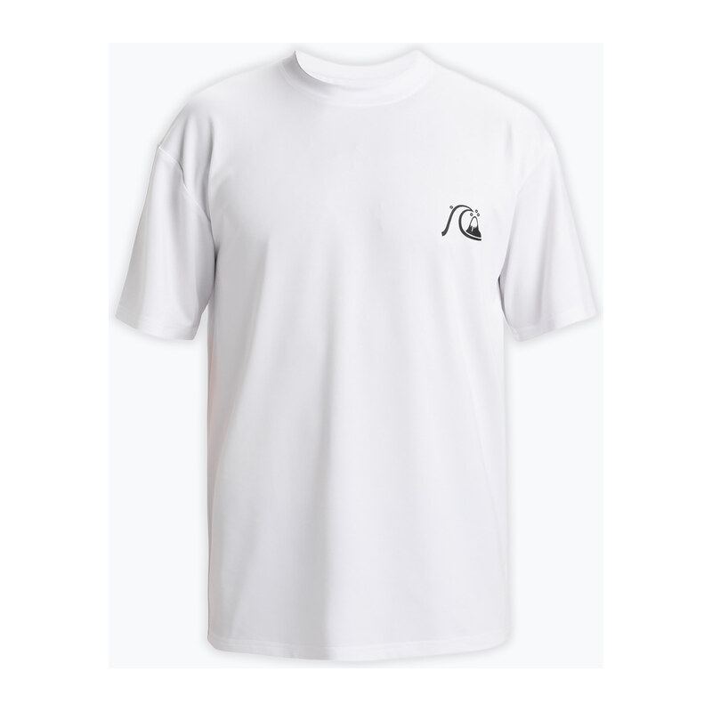 Pánské plavecké tričko Quiksilver DNA Bubble Logo white