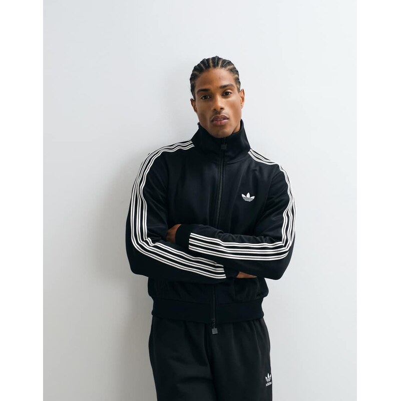 adidas Originals beckenbauer track top in black