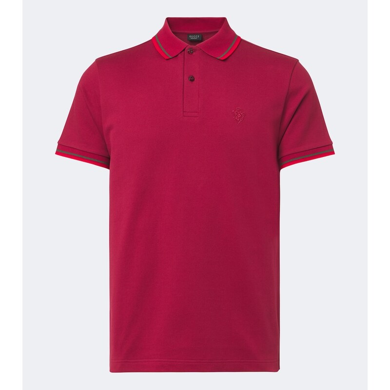 Gucci Cotton-blend piquÃ polo shirt