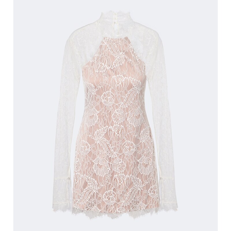 Retrofête Gilana lace mini dress