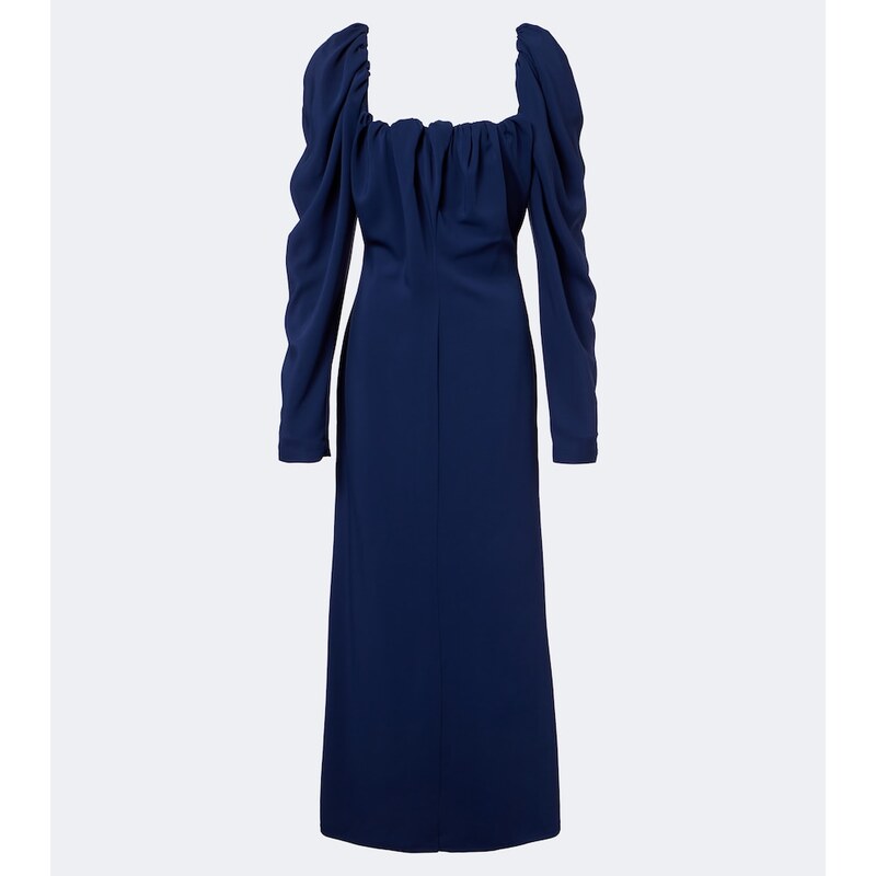 Vivienne Westwood Gathered crÃªpe de chine gown