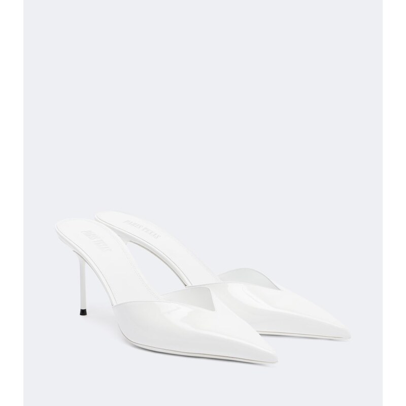 Paris Texas Lidia patent leather mules