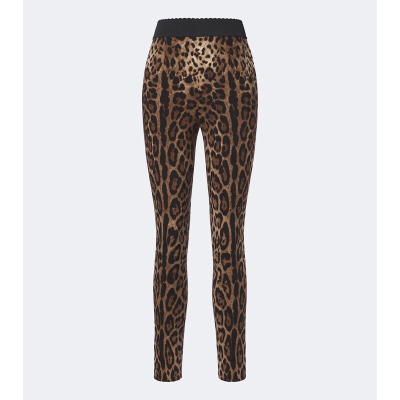Dolce&Gabbana Leopard-print leggings