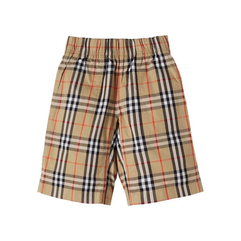 Burberry Kids Burberry Check cotton shorts