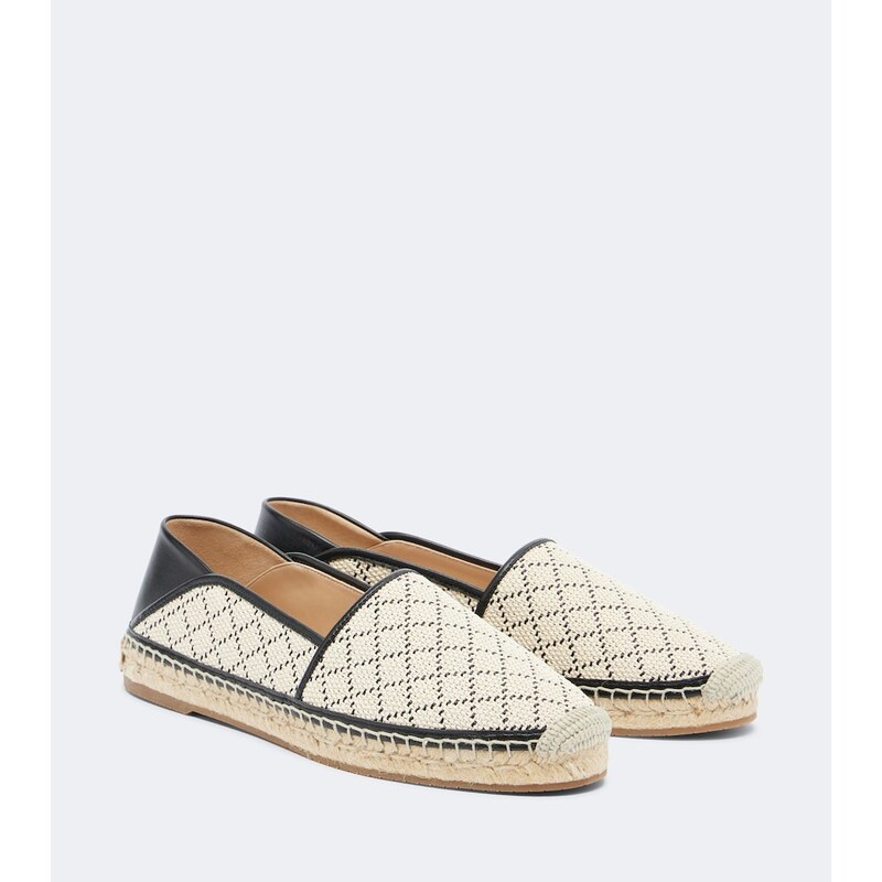 Manolo Blahnik Espadra raffia-effect espadrilles