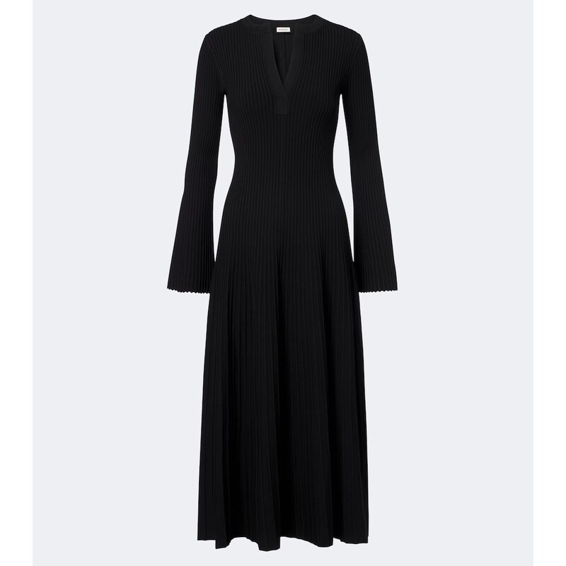 Simkhai Genna ribbed-knit midi dress