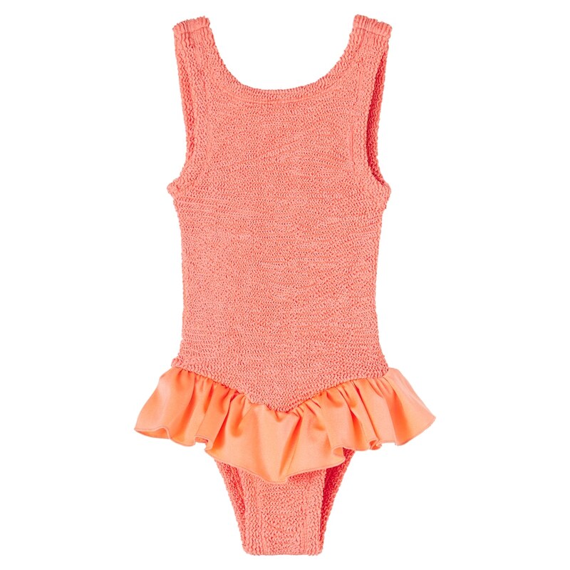 Hunza G Kids Denise Duo ruffled swimsuit