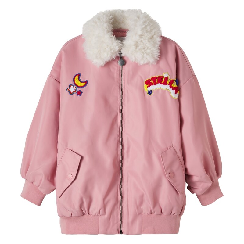 Stella McCartney Kids Patch-appliquÃ technical jacket