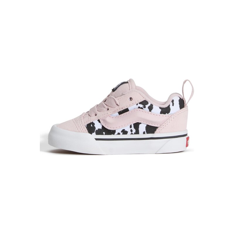 VANS Tenisky Knu Skool Elastic Lace pastelově růžová / černá /