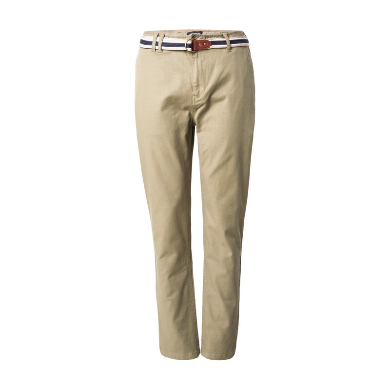 SCOTCH & SODA Chino kalhoty Warren světle hnědá