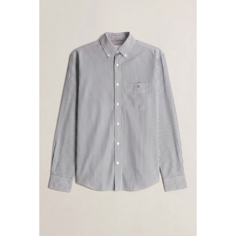 KOŠILE GANT REG CLASSIC POPLIN BANKER SHIRT EVENING BLUE