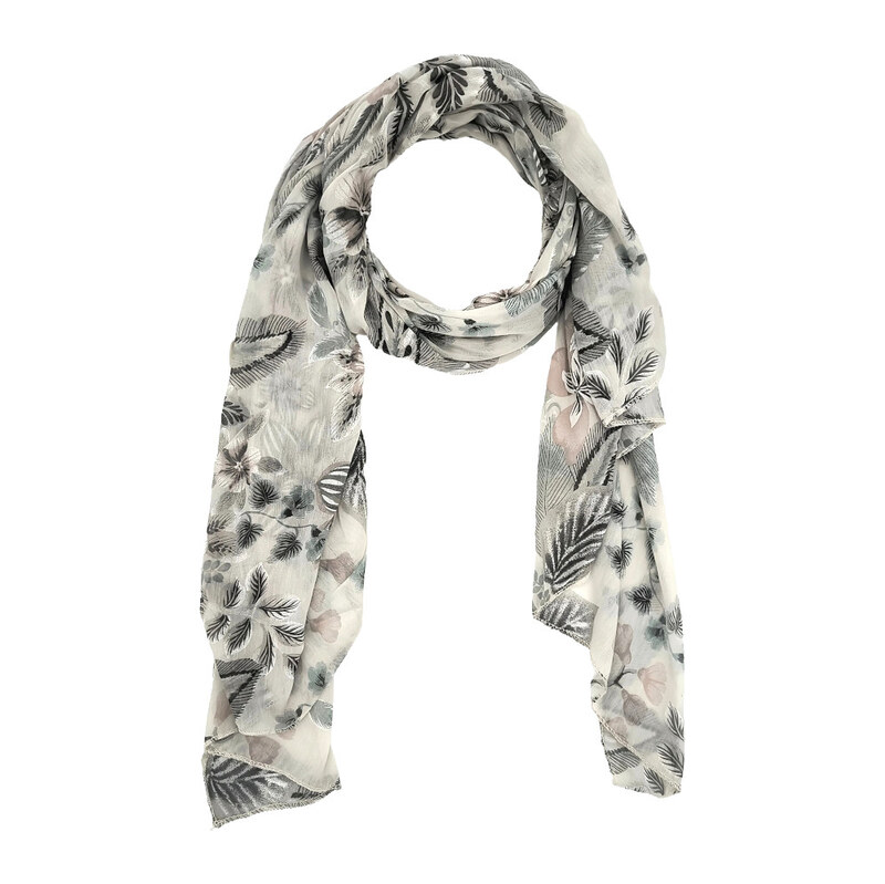 Dámský šátek Borse Design taupe