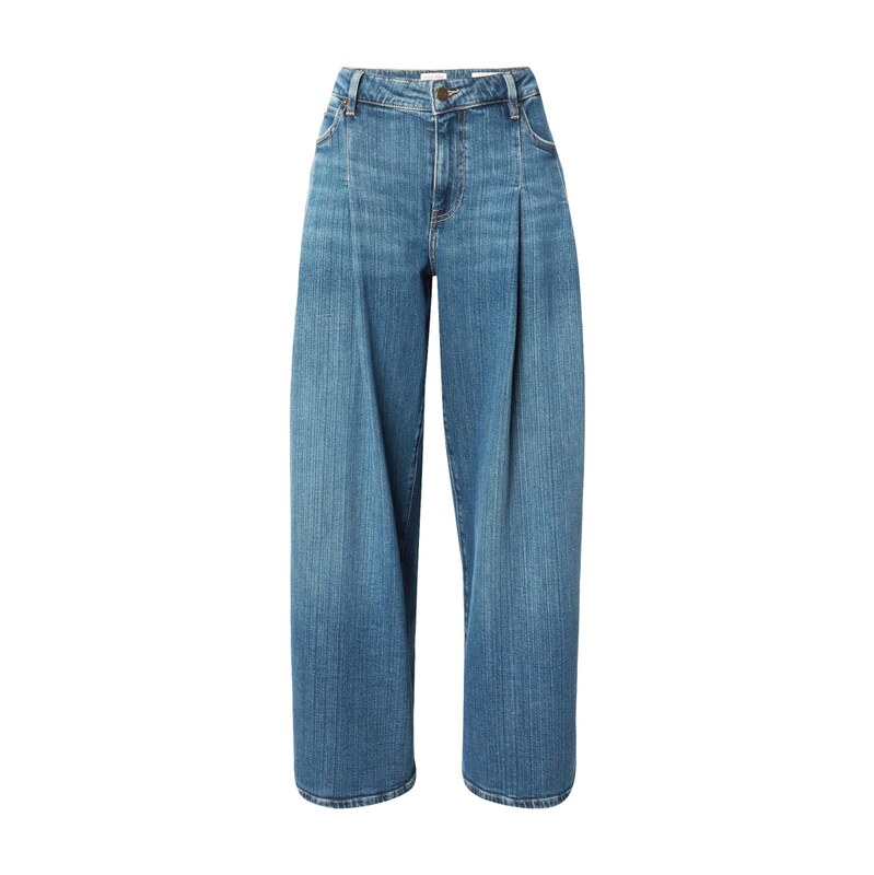 GUESS JEANS Džíny se sklady v pase modrá džínovina