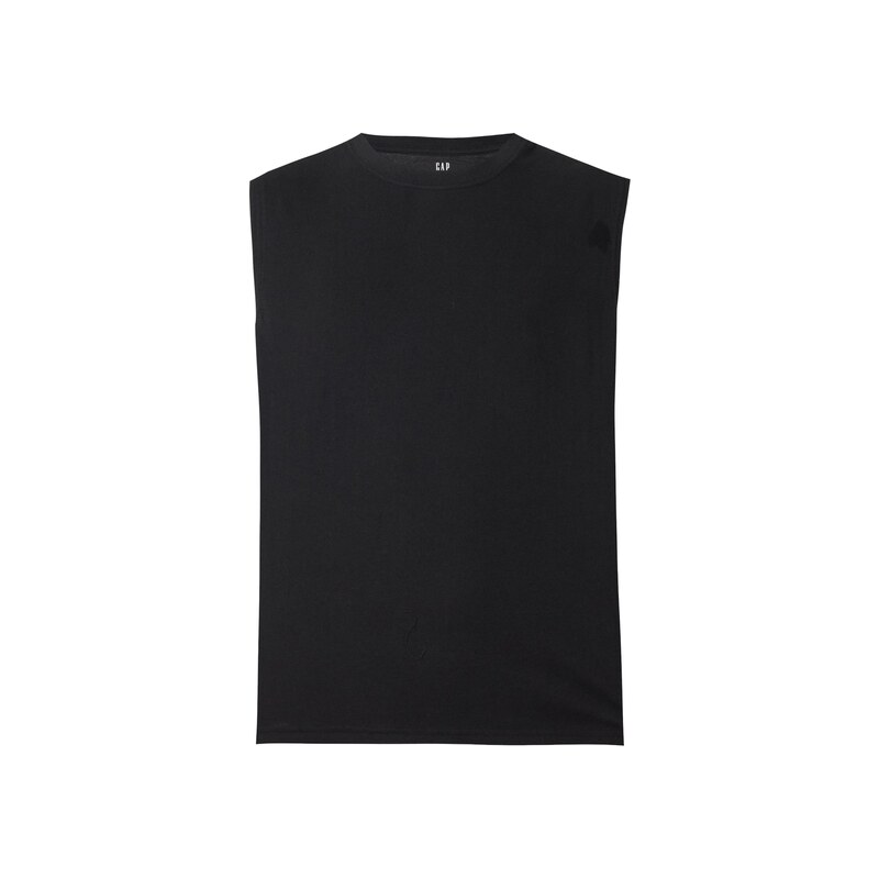 GAP Tričko V-EVERYDAY SOFT MUSCLE černá