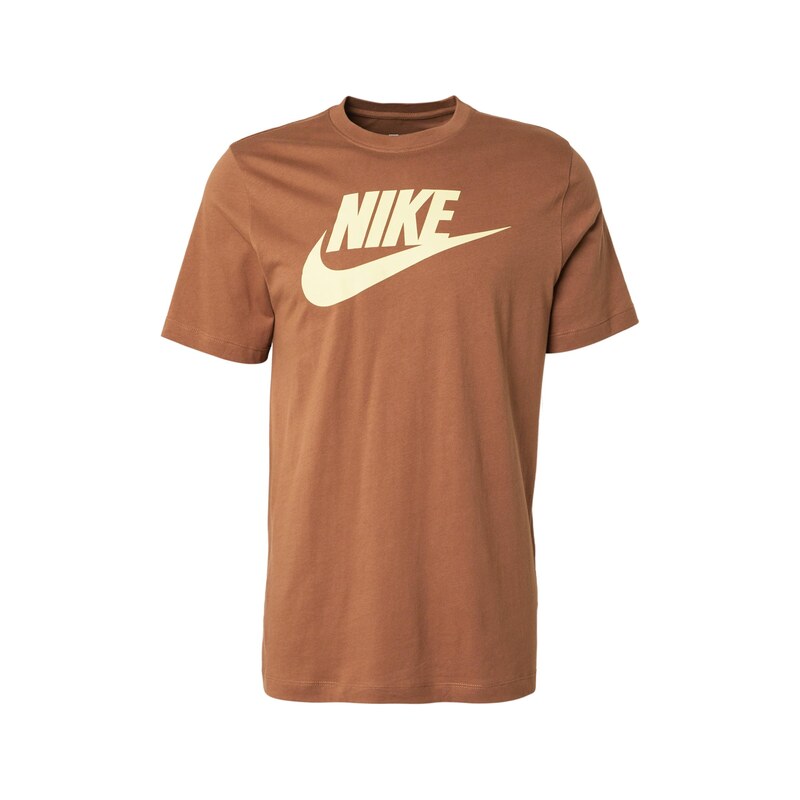 Nike Sportswear Tričko ICON FUTURA nažloutlá / sépiová