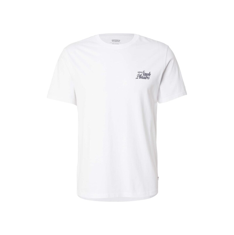 LEVIS  Tričko Relaxed Fit Short Sleeve Graphic T-Shirt bílá