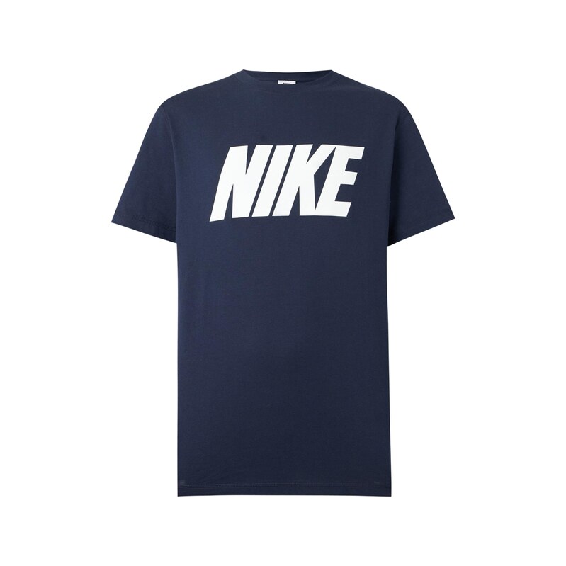 Nike Sportswear Tričko Club námořnická modř / bílá