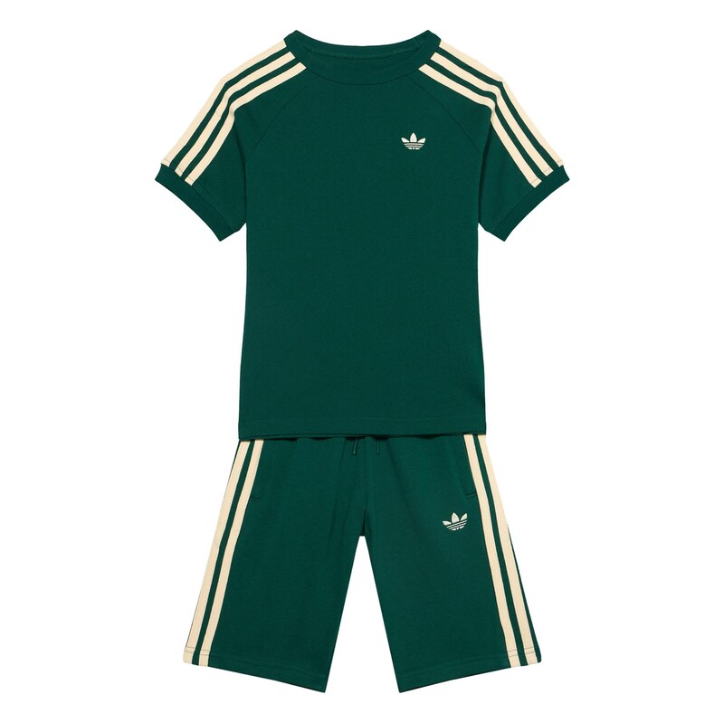 ADIDAS ORIGINALS Sada krémová / tmavě zelená