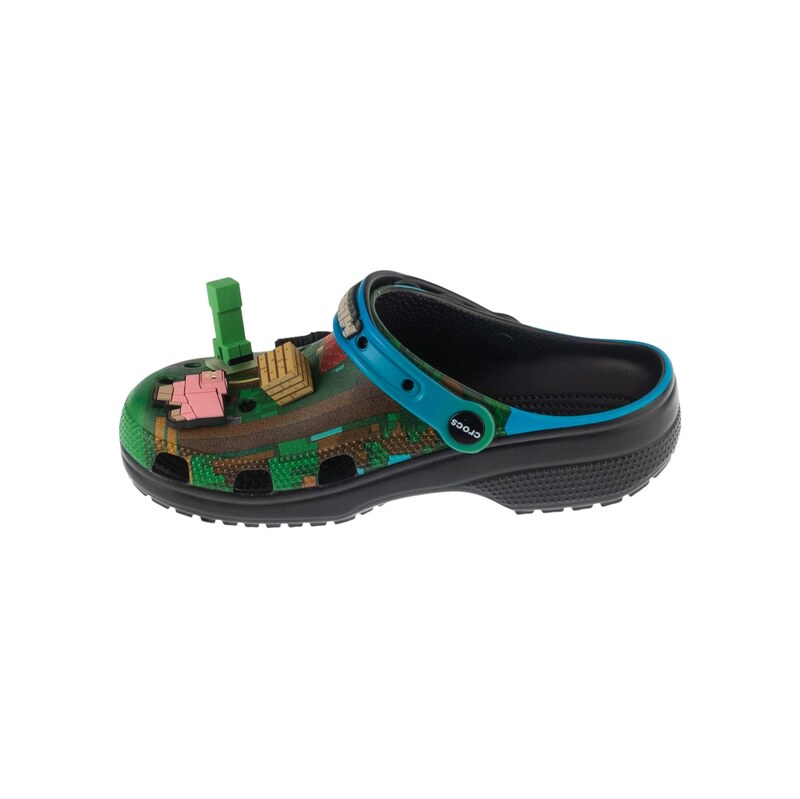 Crocs Pantofle Crocs Classic Minecraft zelená