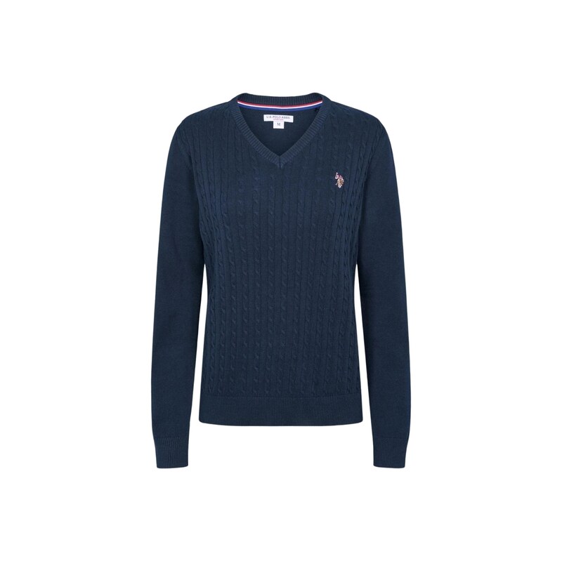 U.S. POLO ASSN. Svetr UWBell marine modrá