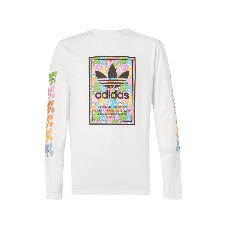 ADIDAS ORIGINALS Tričko CARE BEAR světlemodrá / světle zelená /