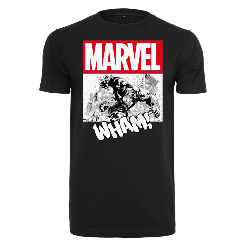 Merchcode Tričko Avengers šedá / červená / černá / bílá