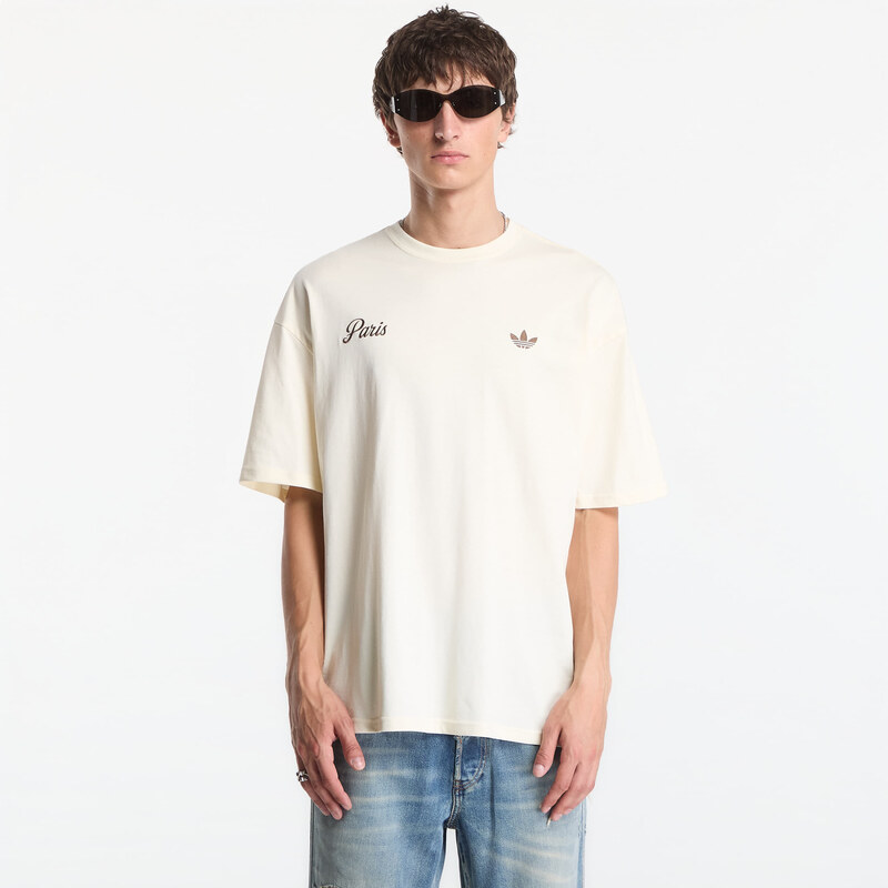 adidas Originals Tričko adidas Paris GFX Tee Cream White L