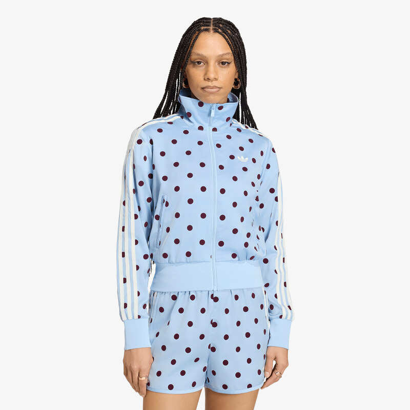 adidas Originals Bunda adidas Satin Polka Dots Tt Track Top