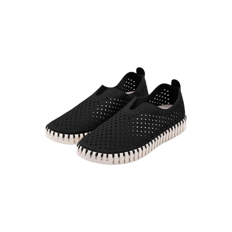 ILSE JACOBSEN Slip on boty Tulip3275 černá