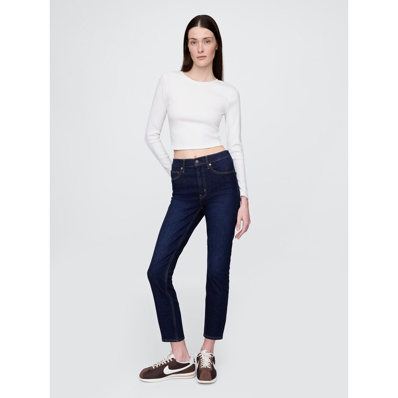 GAP Džíny vintage slim high rise - Dámské