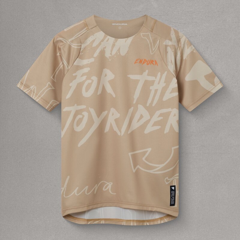 Endura SingleTrack Print Tee BSA dámský dres krátký rukáv Brown