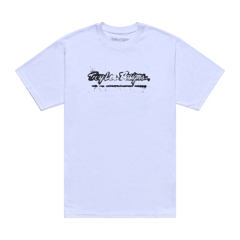Troy Lee Designs Repeat pánské triko krátký rukáv White vel. L