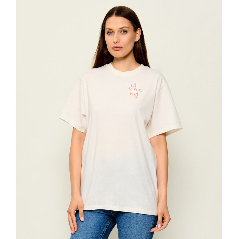 HUGO Tričko Vintage Tee_25 | Oversize fit