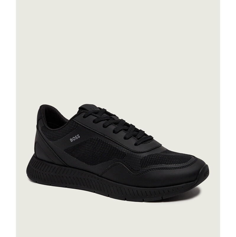 BOSS BLACK Tenisky Titanium_Runn_methal