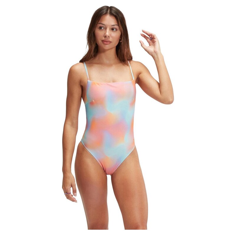 SPEEDO Dámské plavecké nastavitelné plavky s tenkými ramínky a